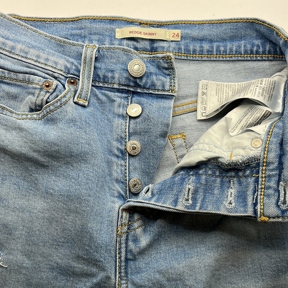 Levi’s Wedgie Skinny Size 24 - Picture 16 of 16